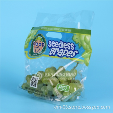 HDPE Laminated Material Customize Printing Handdle Polyethylene Plastic Bag for Fruit